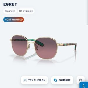 Costa Egret polarized sunglasses